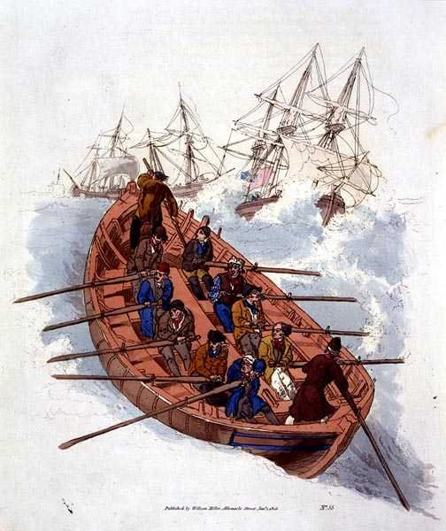 Life-boatmen, from 