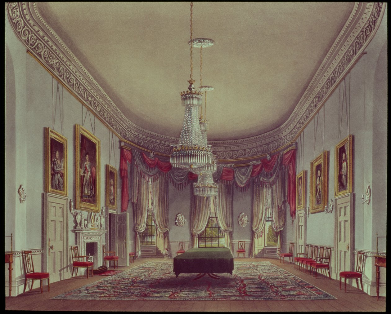 The Dining Room, Frogmore from Pyne