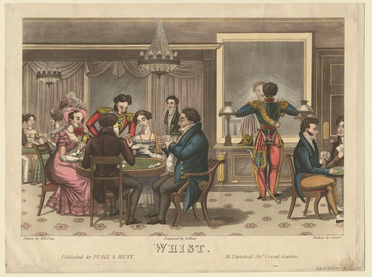 Whist, 1825 by William Henry Pyne