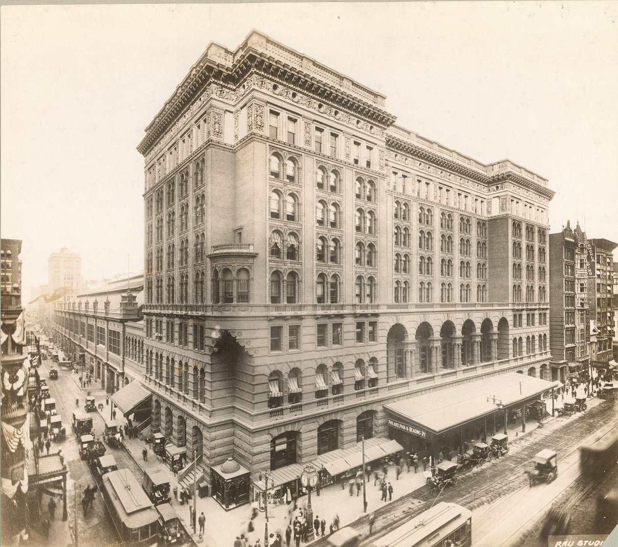 Market Street at 12th, Philadelphia by William Herman Rau