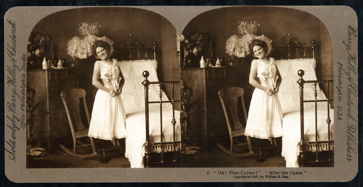 Oh That Corset After the Opera, c.1900 by William Herman Rau