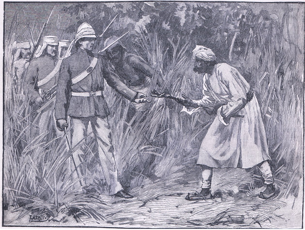 Capture of Tantia Topee 1859 AD by William Heysham Overend