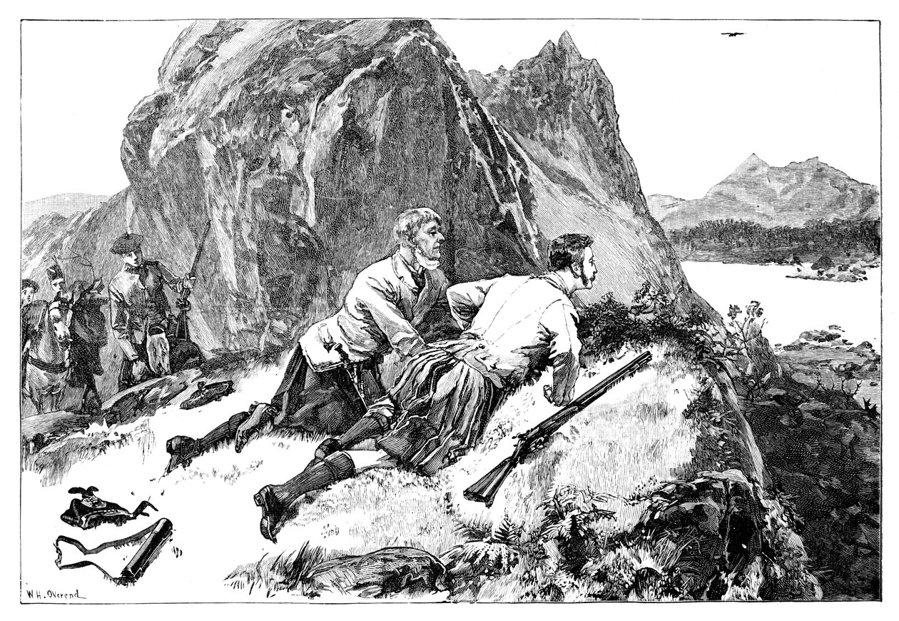 Prince Albert deerstalking, c1840s, 1900 by William Heysham Overend