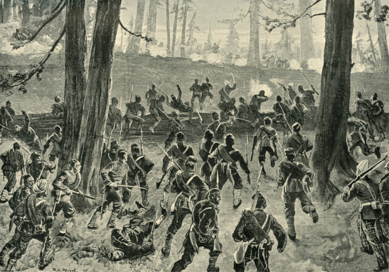 The Final Attack at the Spingawi Khotal, 1901 by William Heysham Overend