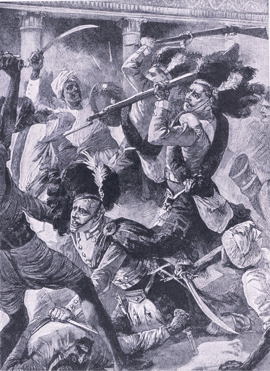 The second Relief of Lucknow, illustration from 