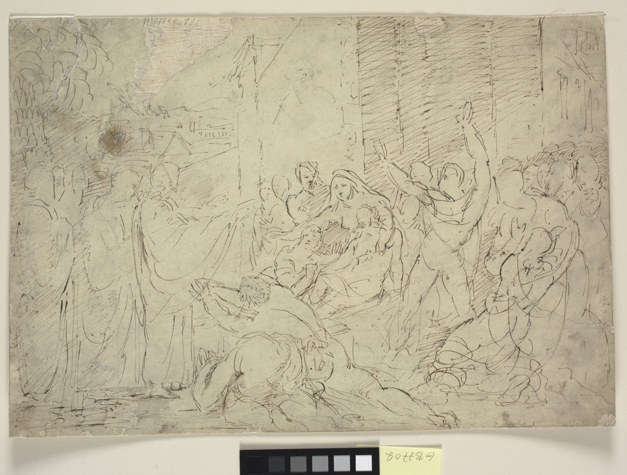 Christ Curing a Sick Man, or The Raising of Lazarus by William Hilton
