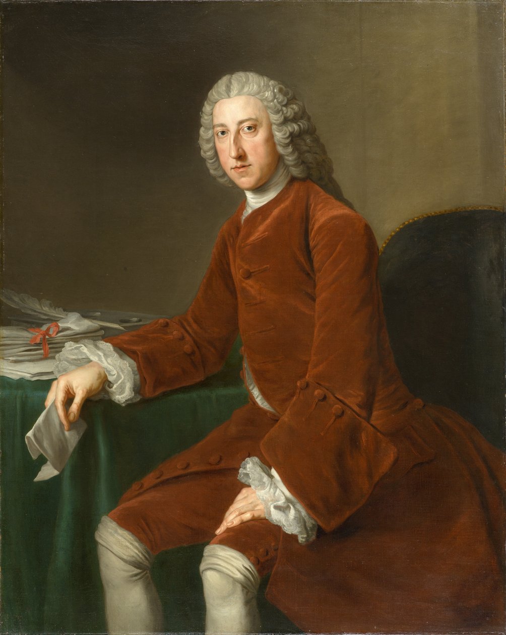 William Pitt, later First Earl of Chatham (1708-1778) by William Hoare