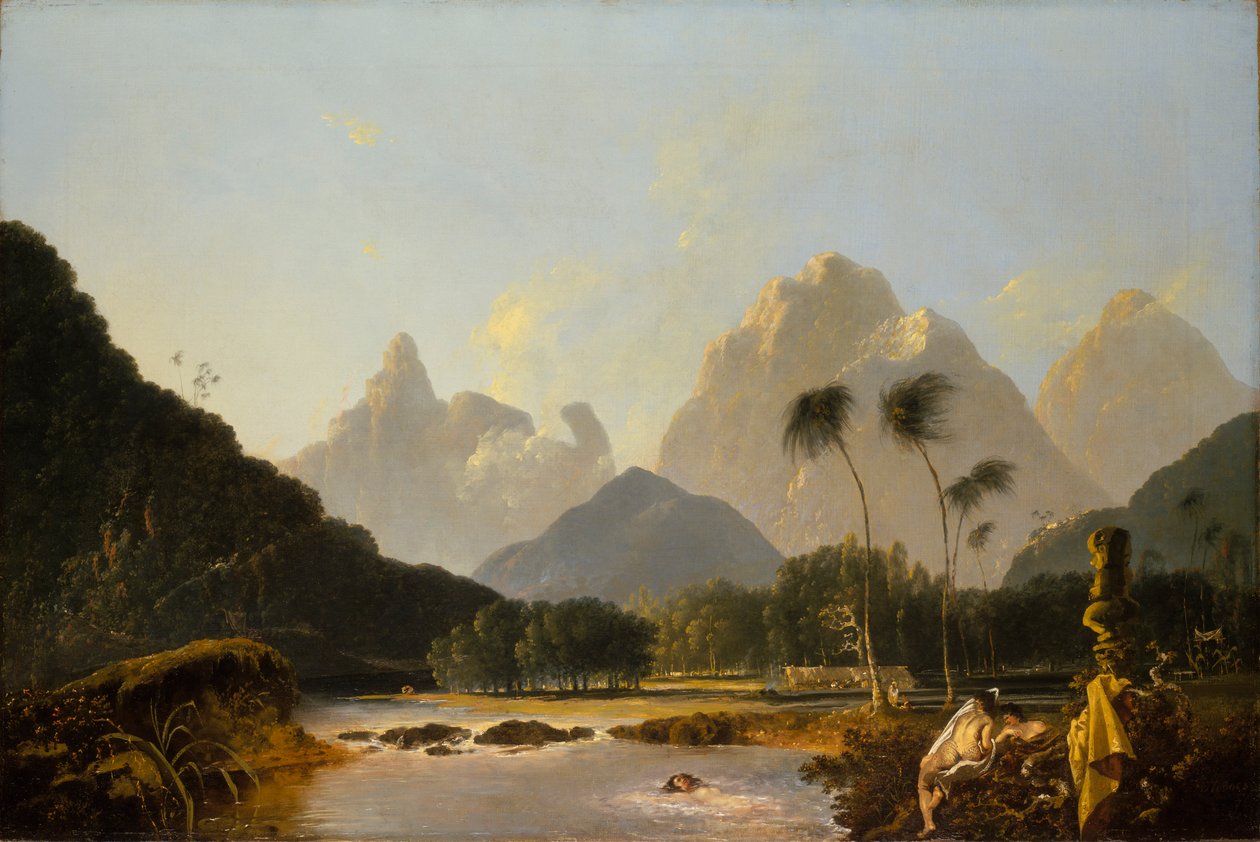 Oaitepeha Bay, Tahiti by William Hodges