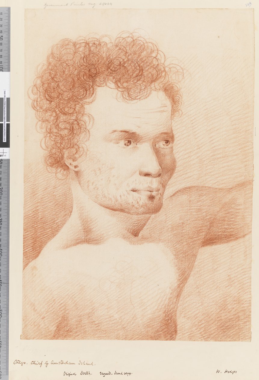 Otago, chief of Amsterdam Island by William Hodges