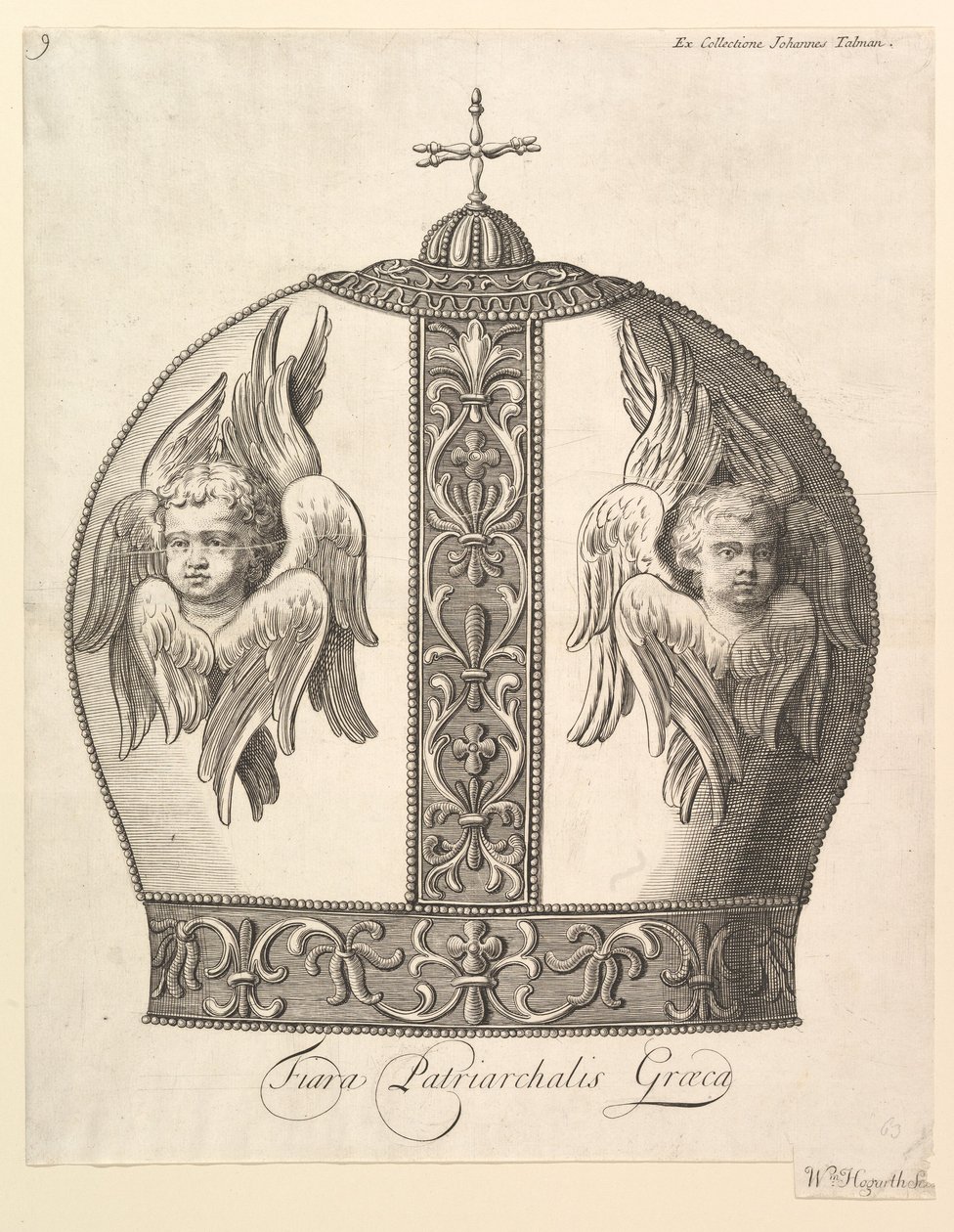 A Greek Patriarchal Crown - Tiara Patriarchalis Graeca by William Hogarth