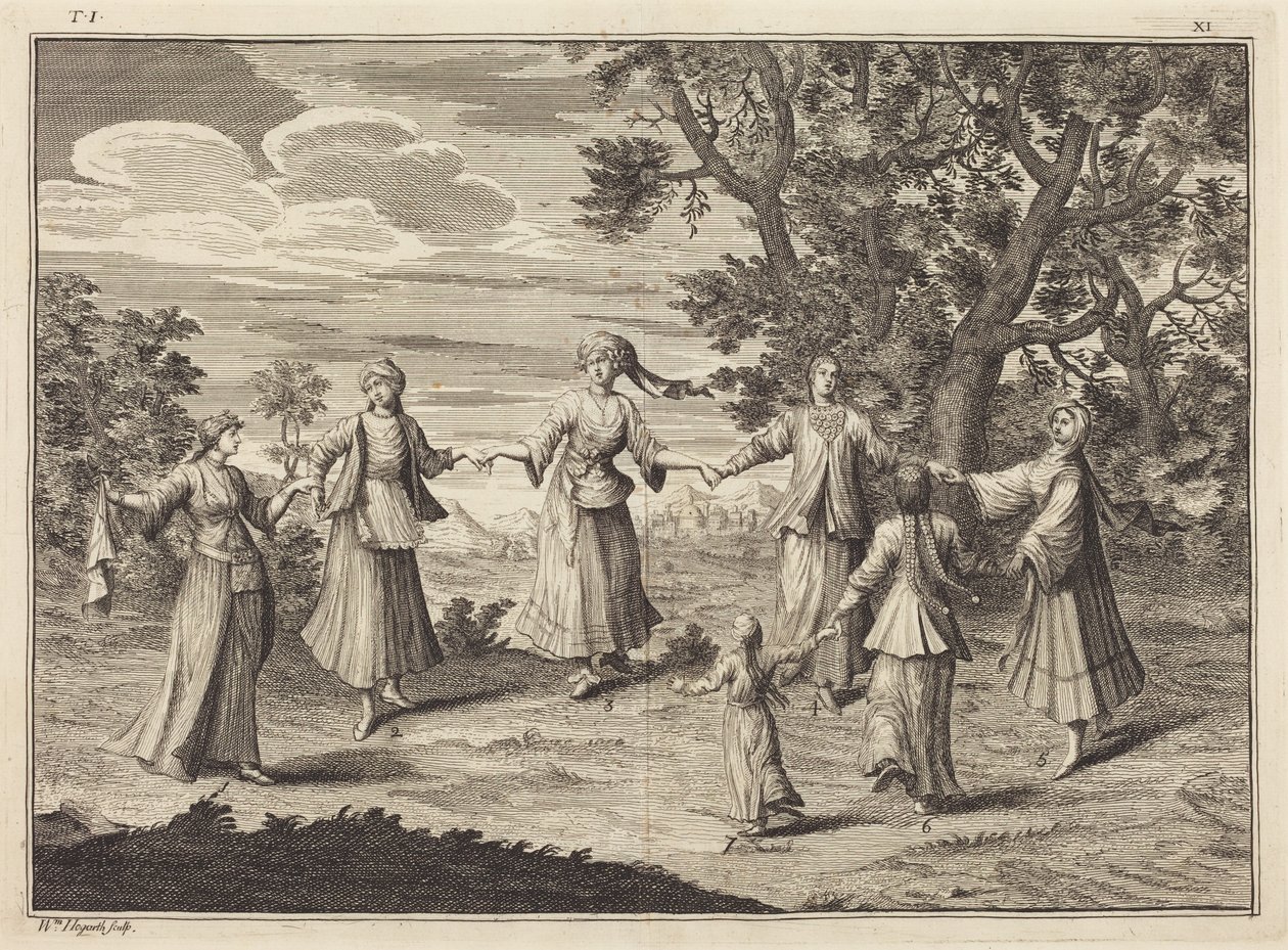 A Native Dance by William Hogarth