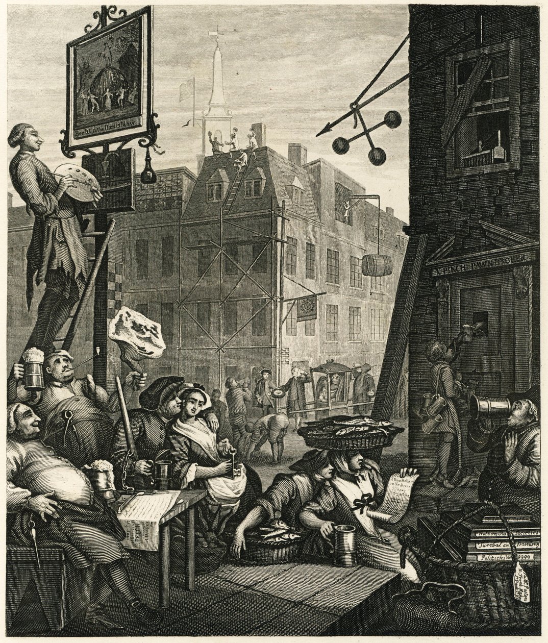 Beer Street by William Hogarth