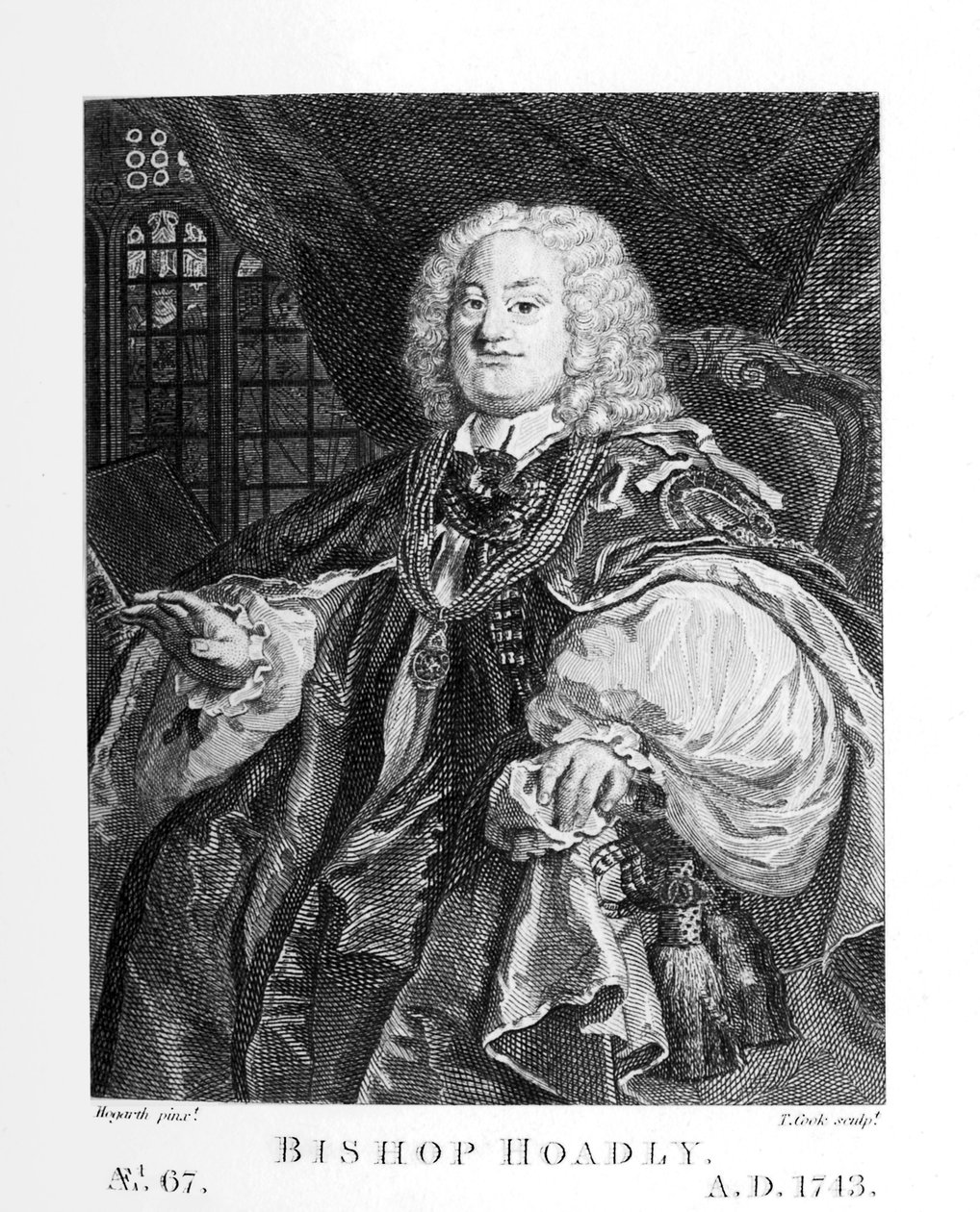Bishop Hoadly by William Hogarth