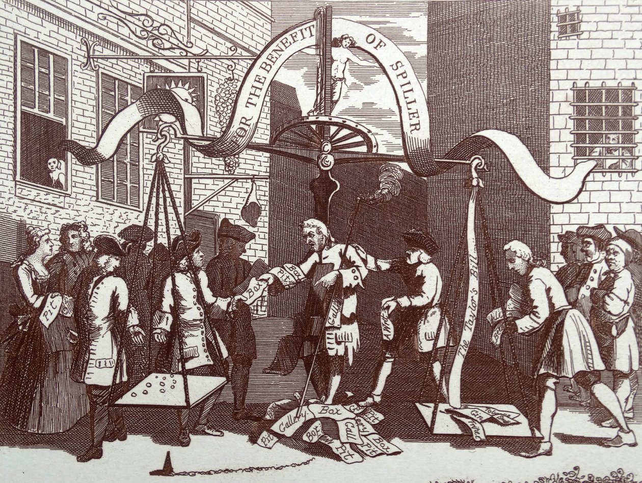 Boys Peeping at Nature by William Hogarth
