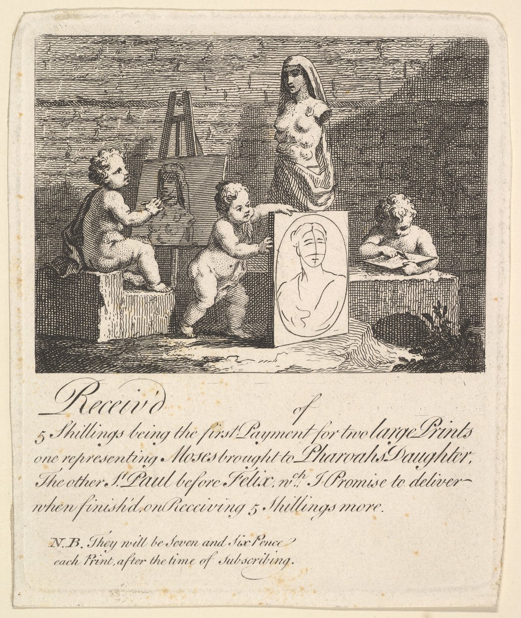Boys Peeping at Nature by William Hogarth