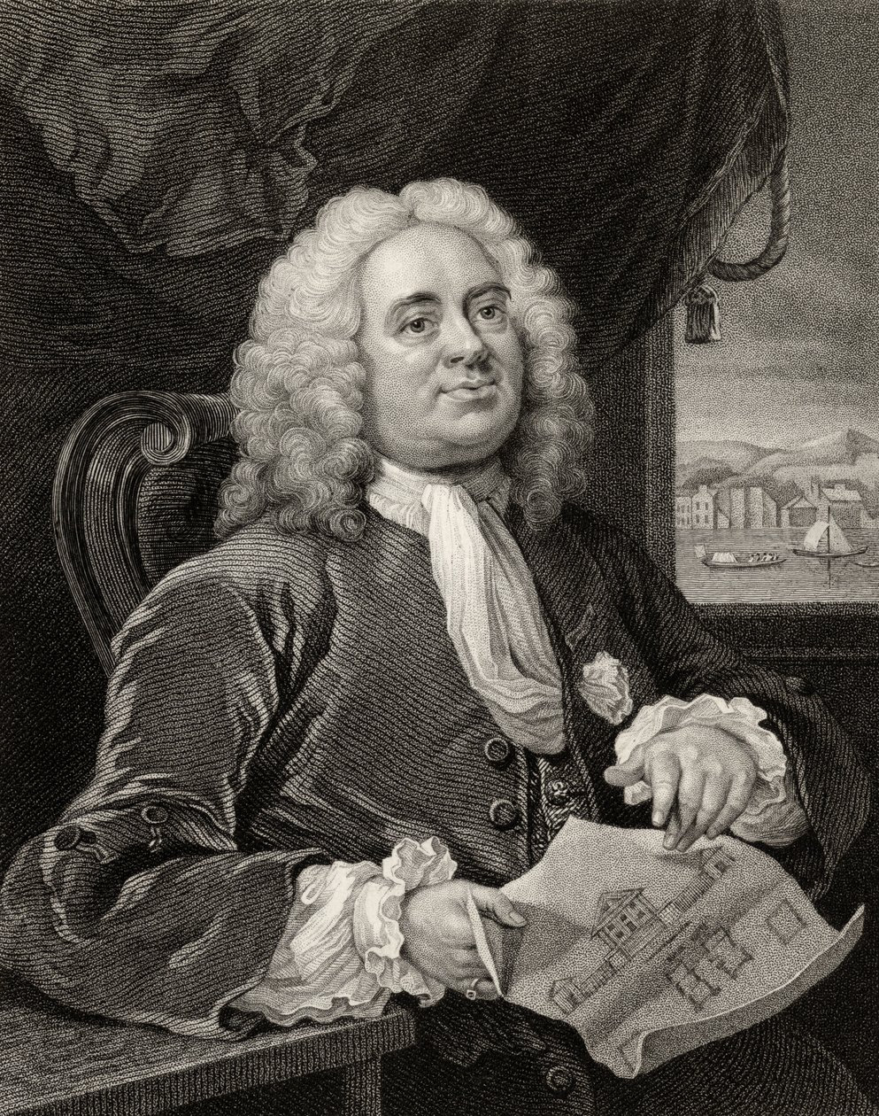 Daniel Lock by William Hogarth