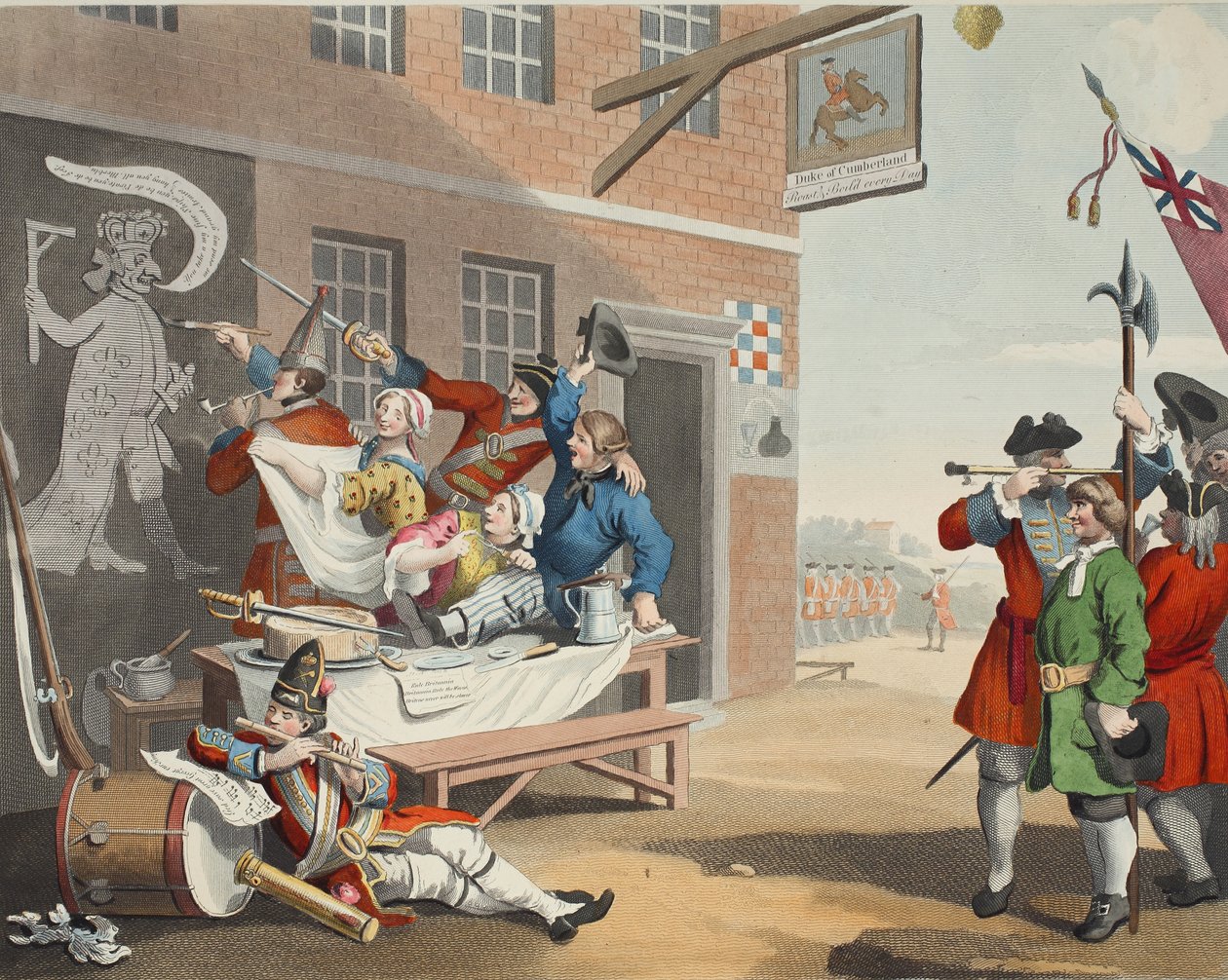 England, illustration from 