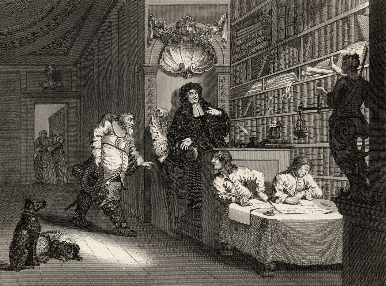 Hudibras with the Lawyer, from 