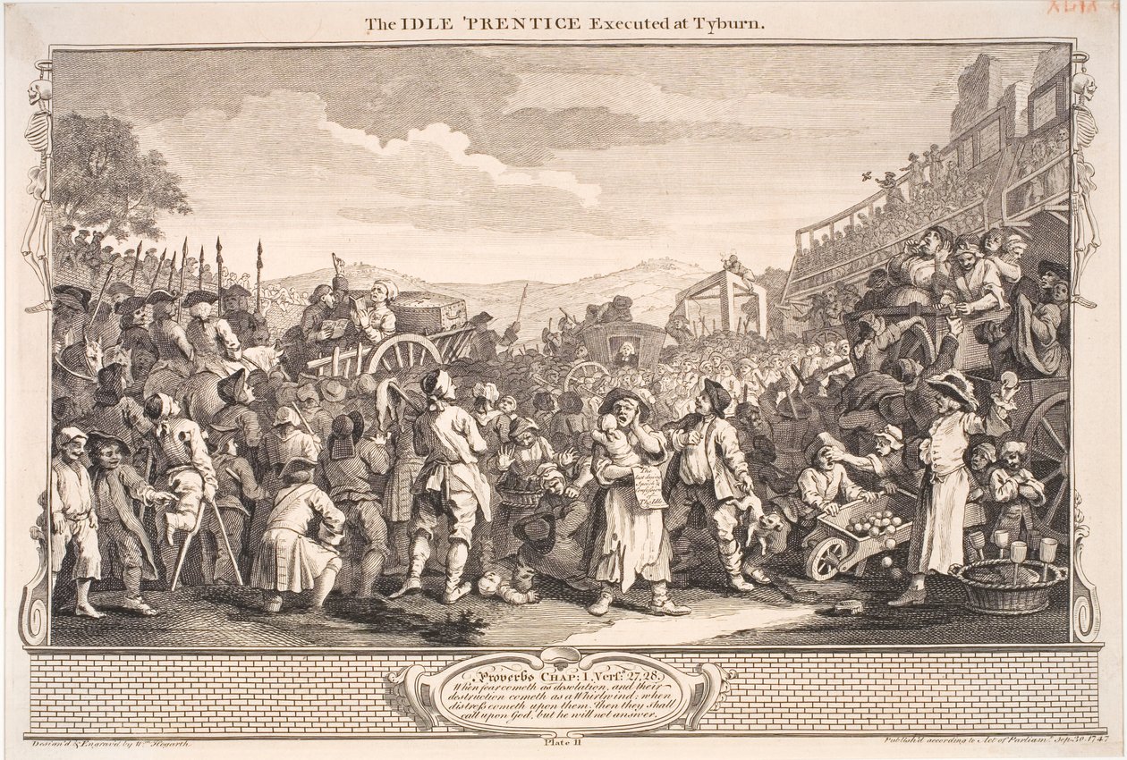 Industry and Idleness by William Hogarth