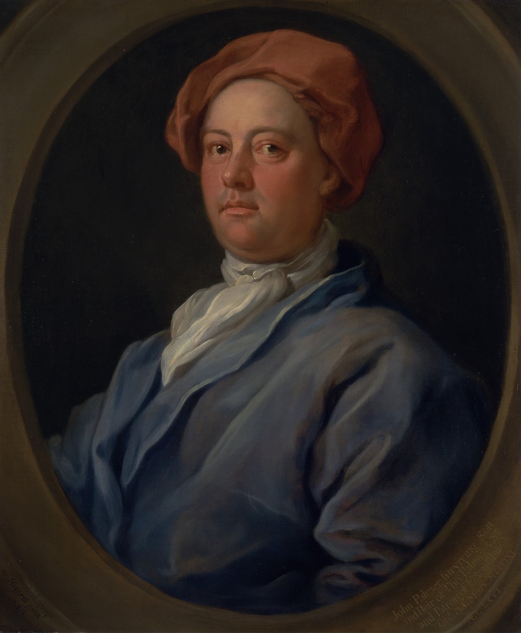 John Palmer, Barrister of the Inner Temple, 1749 by William Hogarth
