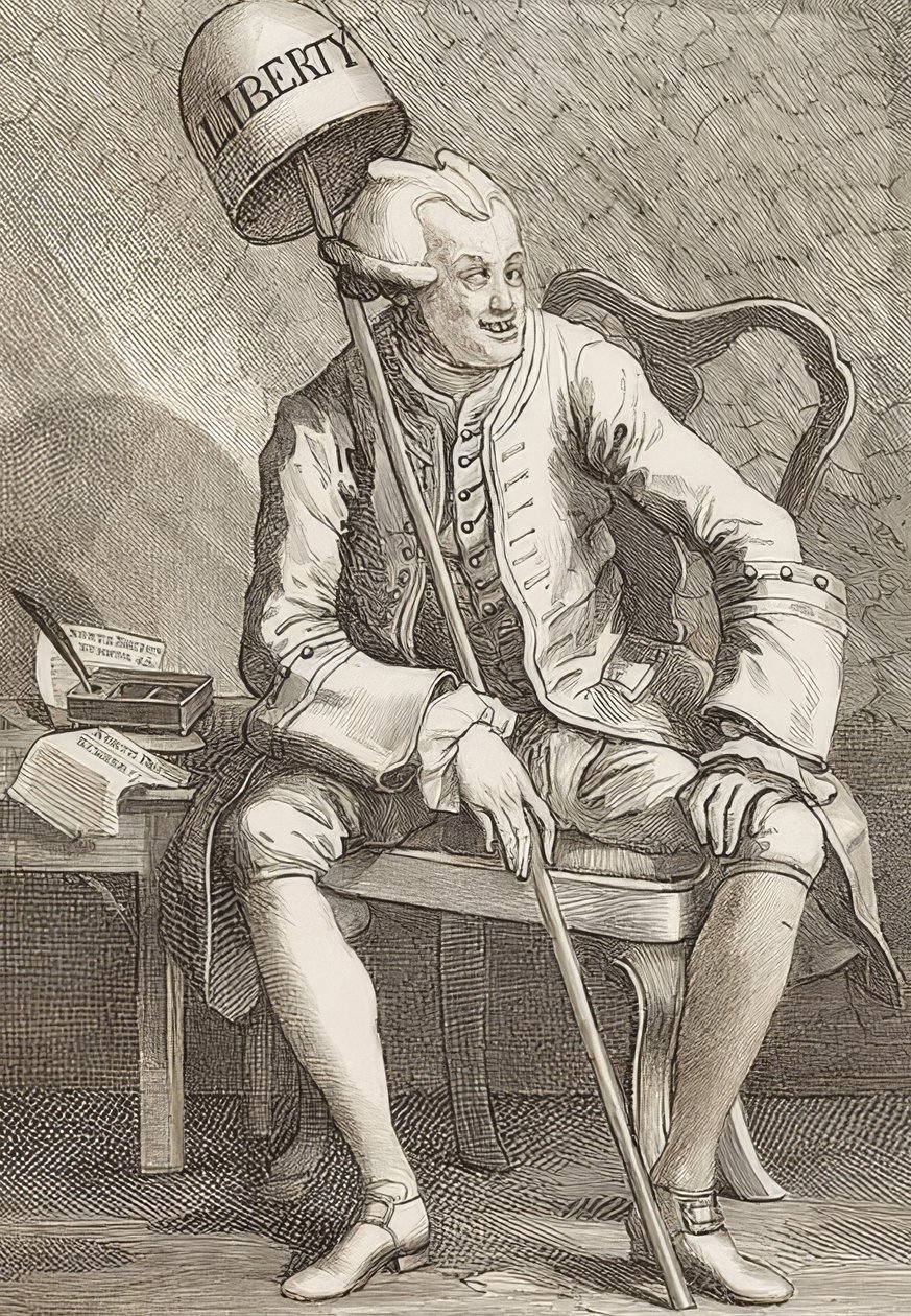 John Wilkes Esq. by William Hogarth