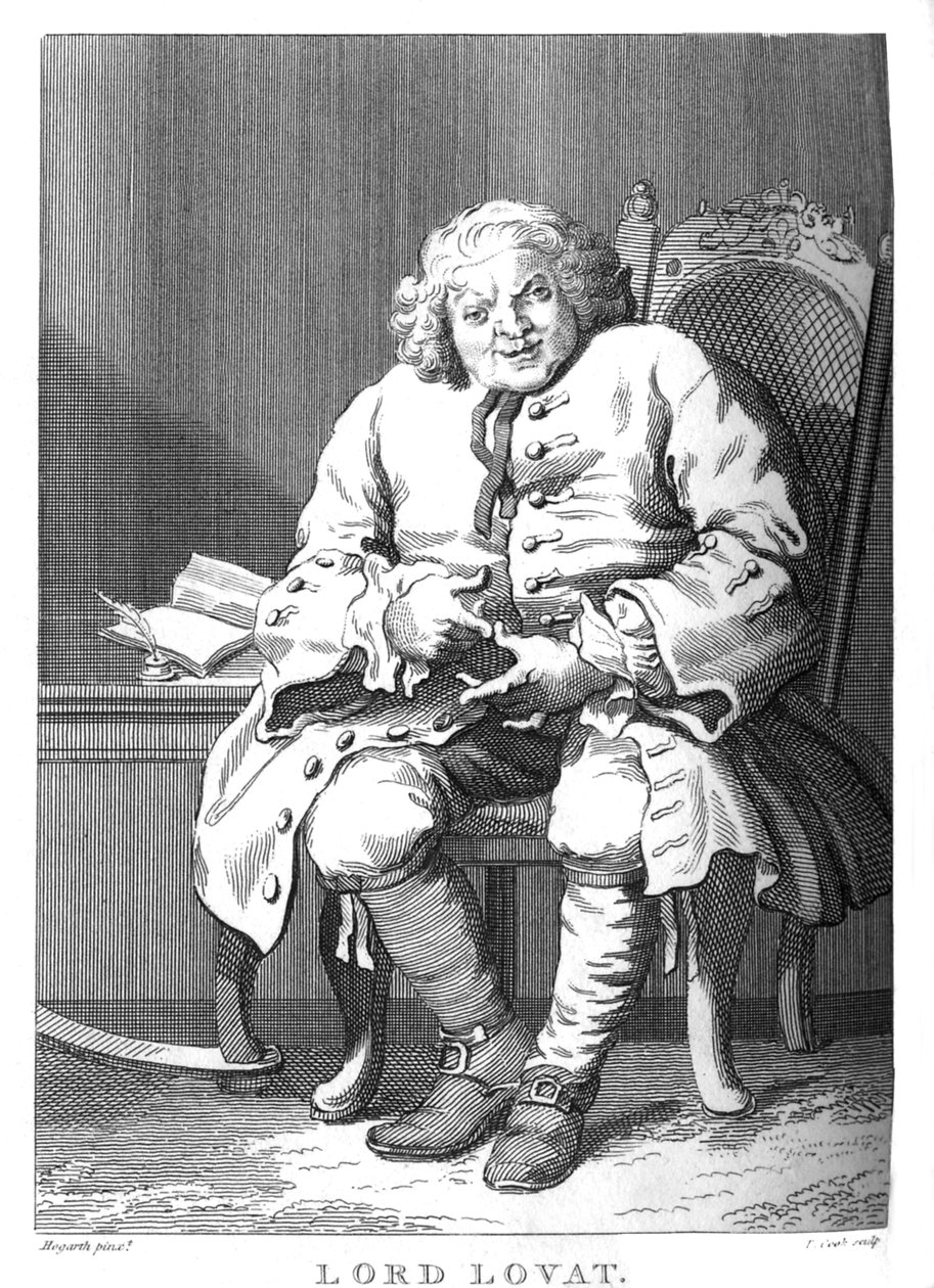 Lord Lovat by William Hogarth by William Hogarth