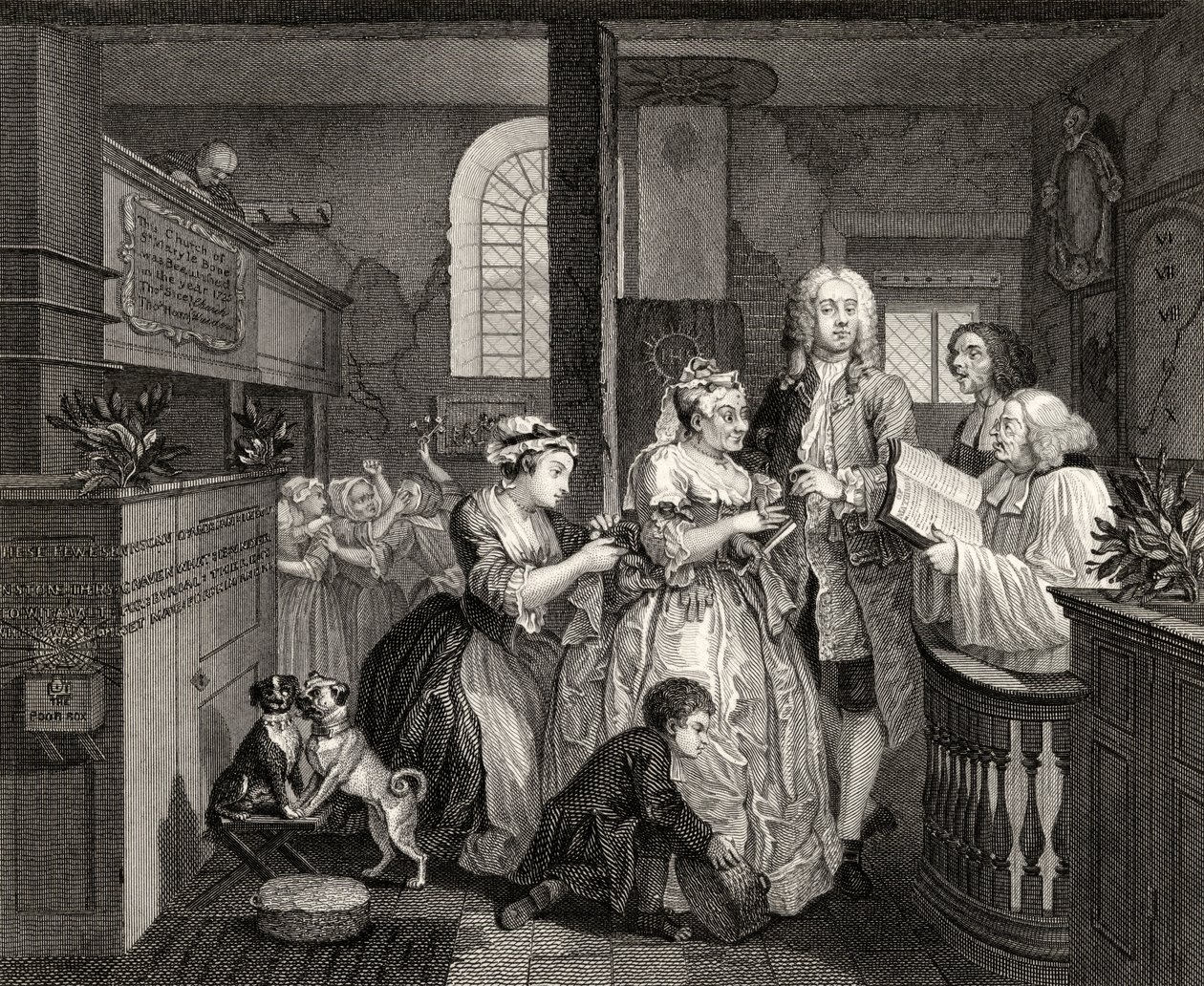 Married to an Old Maid, Plate V from 