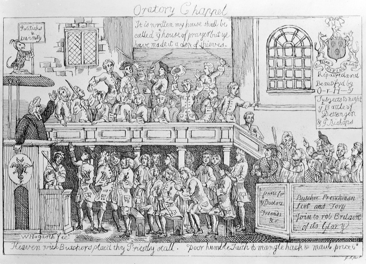 Oratory Chapel by William Hogarth