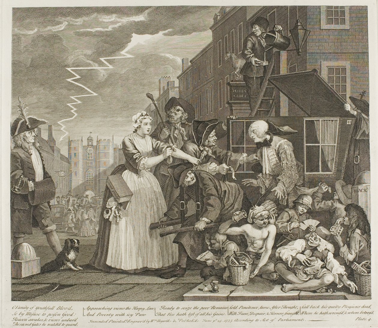 Plate Four, from A Rake