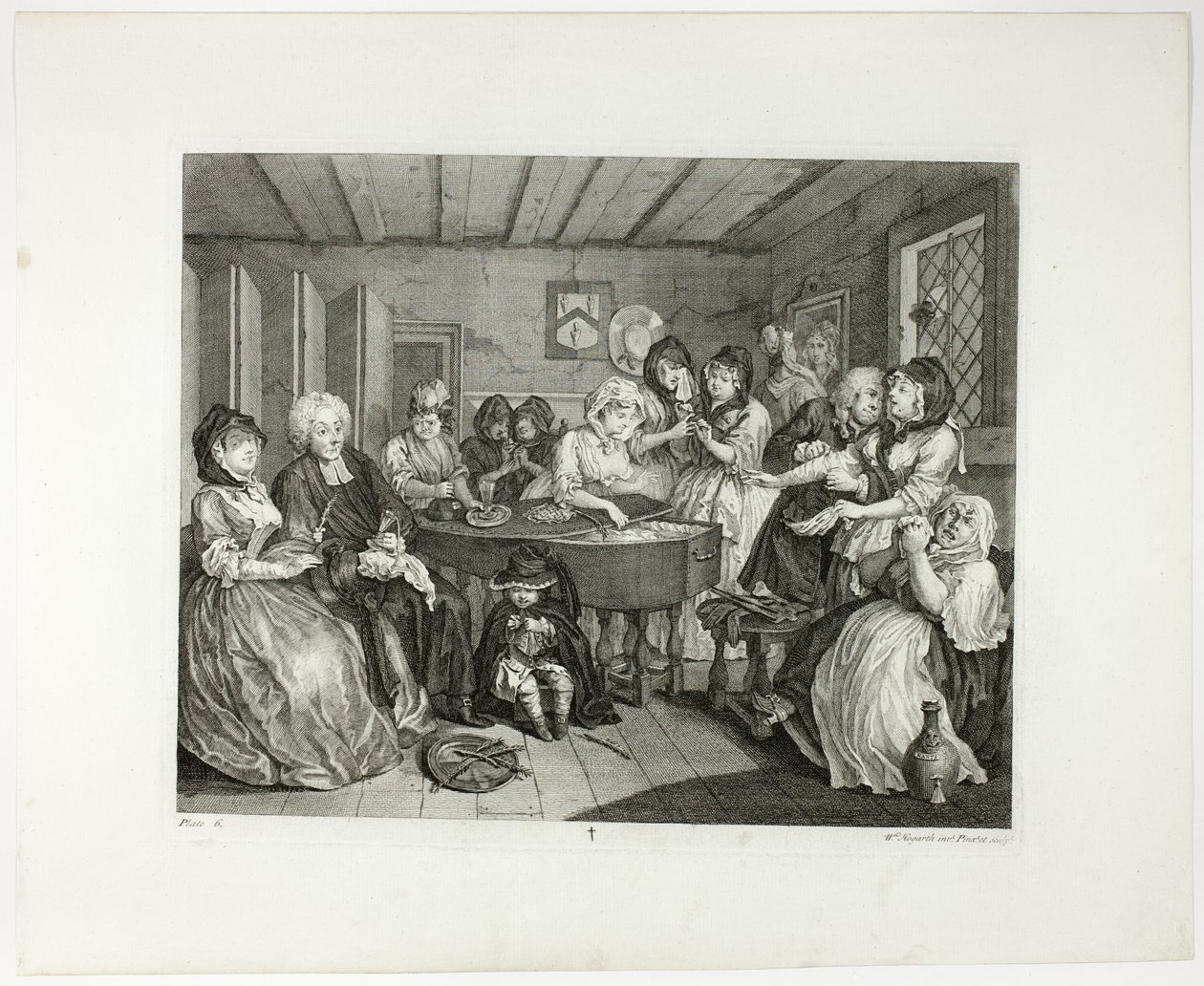 Plate six, from A Harlot