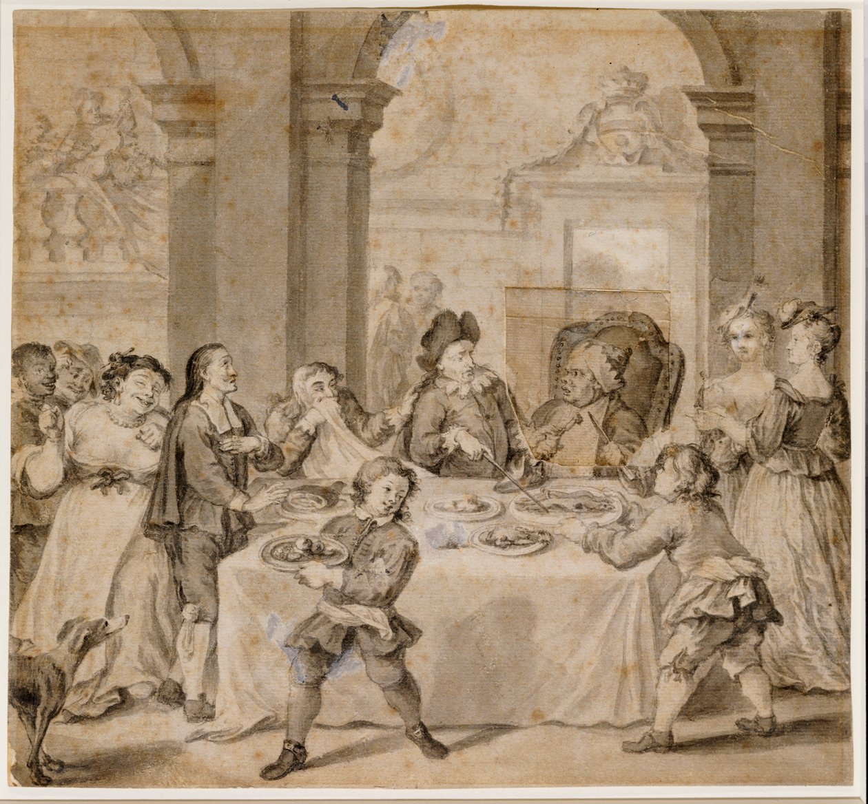 Sancho at the Magnificent Feast, from 