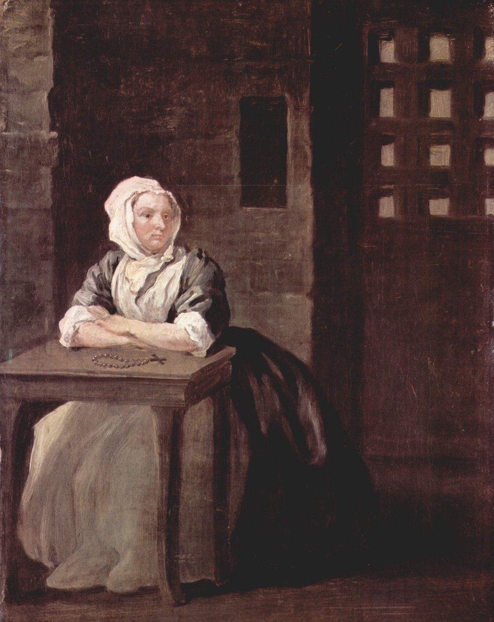 Sarah Malcolm (died 1733) by William Hogarth
