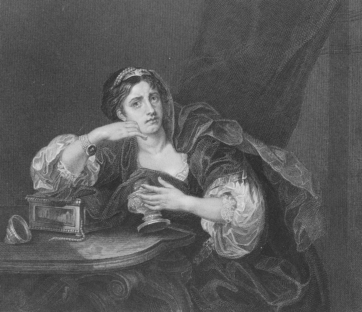 Sigismonda with the Heart of her Husband, engraved by T.W. Shaw, from 