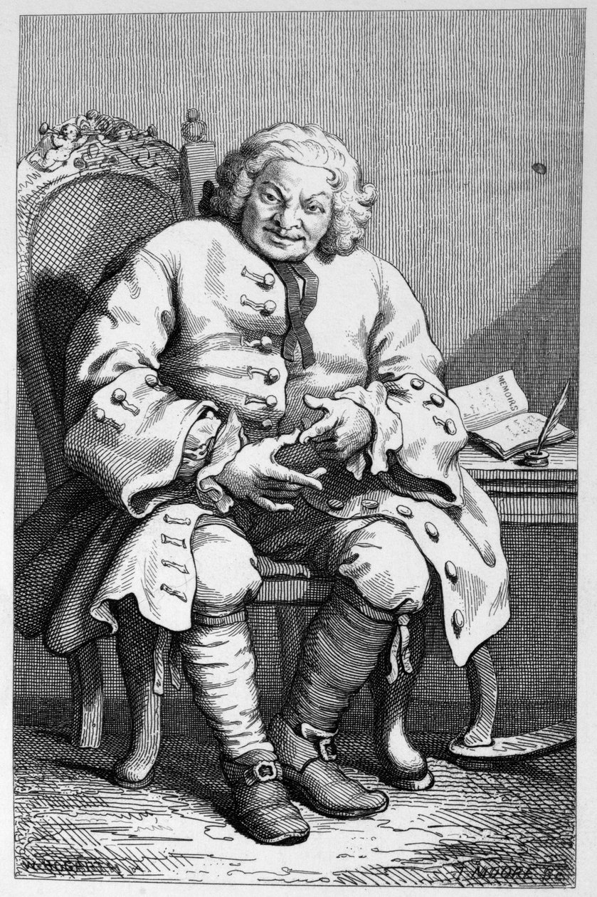 Simon Lord Lovat by William Hogarth
