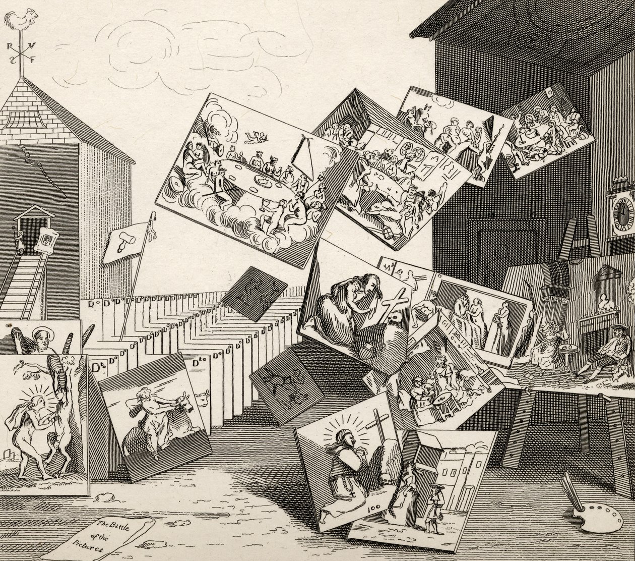 The Battle of the Pictures, from 