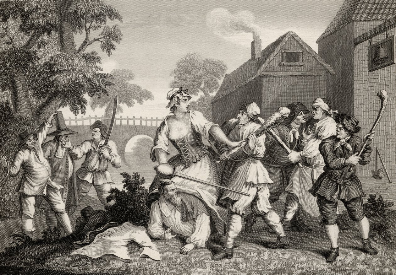 The Knight Submits to Trulla, from 