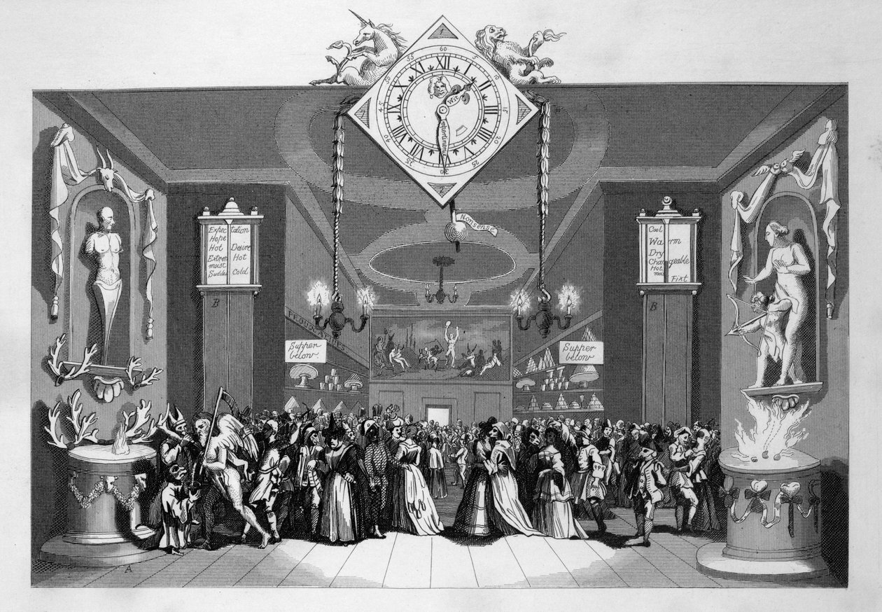 The Masquerade Ticket by William Hogarth