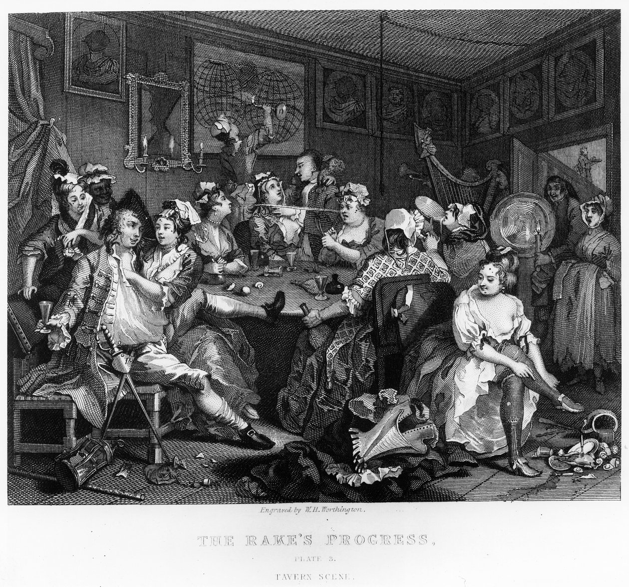 The Orgy, Plate III from 