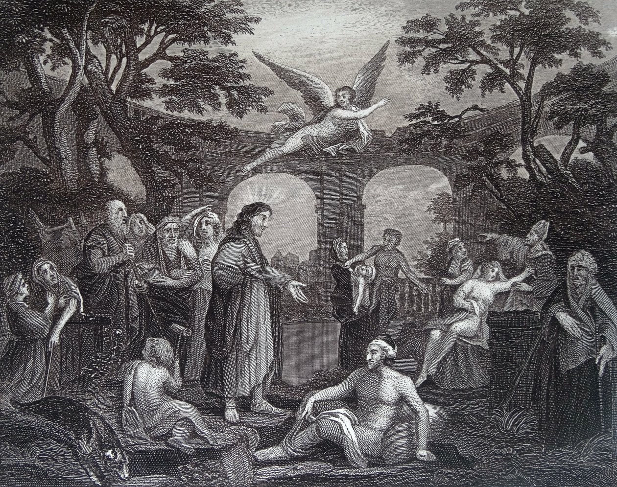 The Pool of Bethesda by William Hogarth