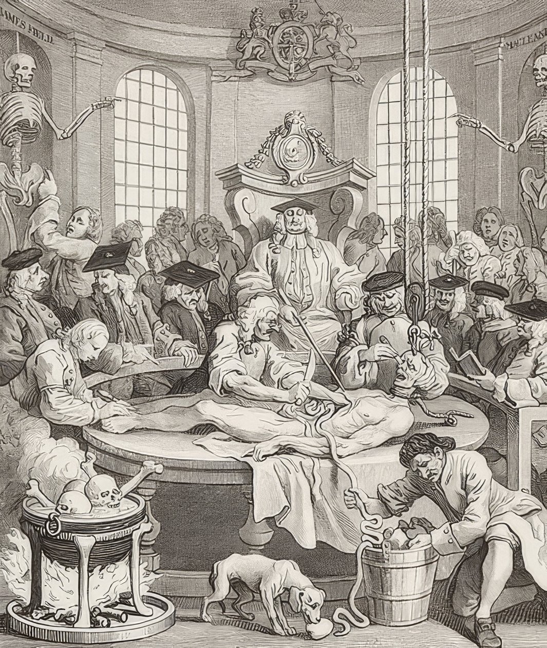 The Reward of Cruelty. From: The Four Stages of Cruelty. 1751 by William Hogarth