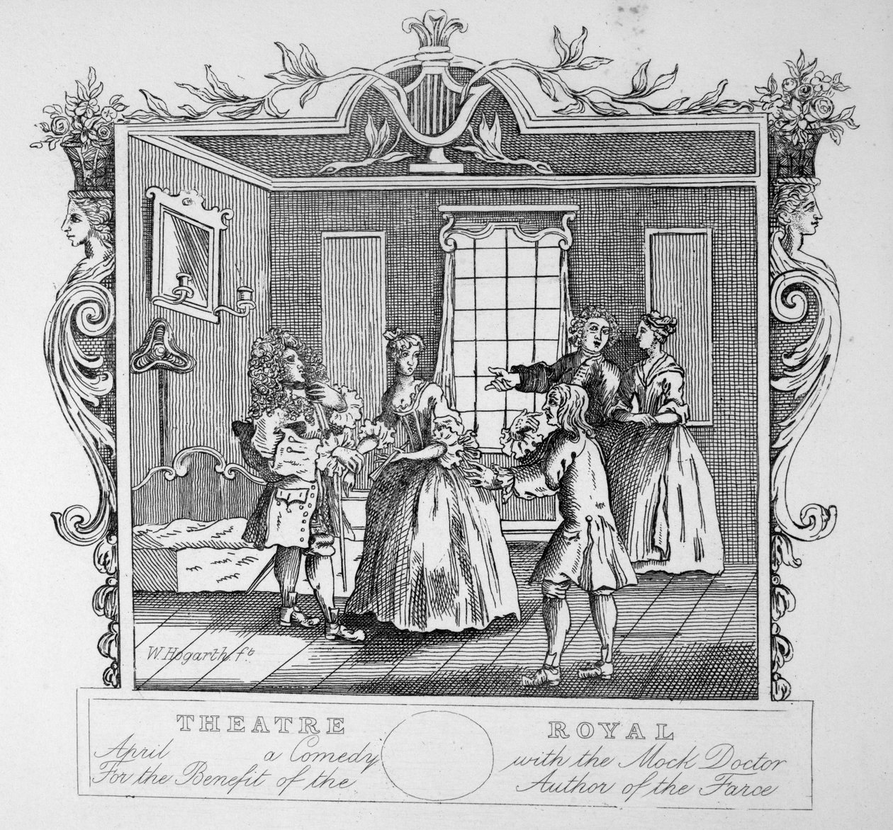 Theatre Royal by William Hogarth