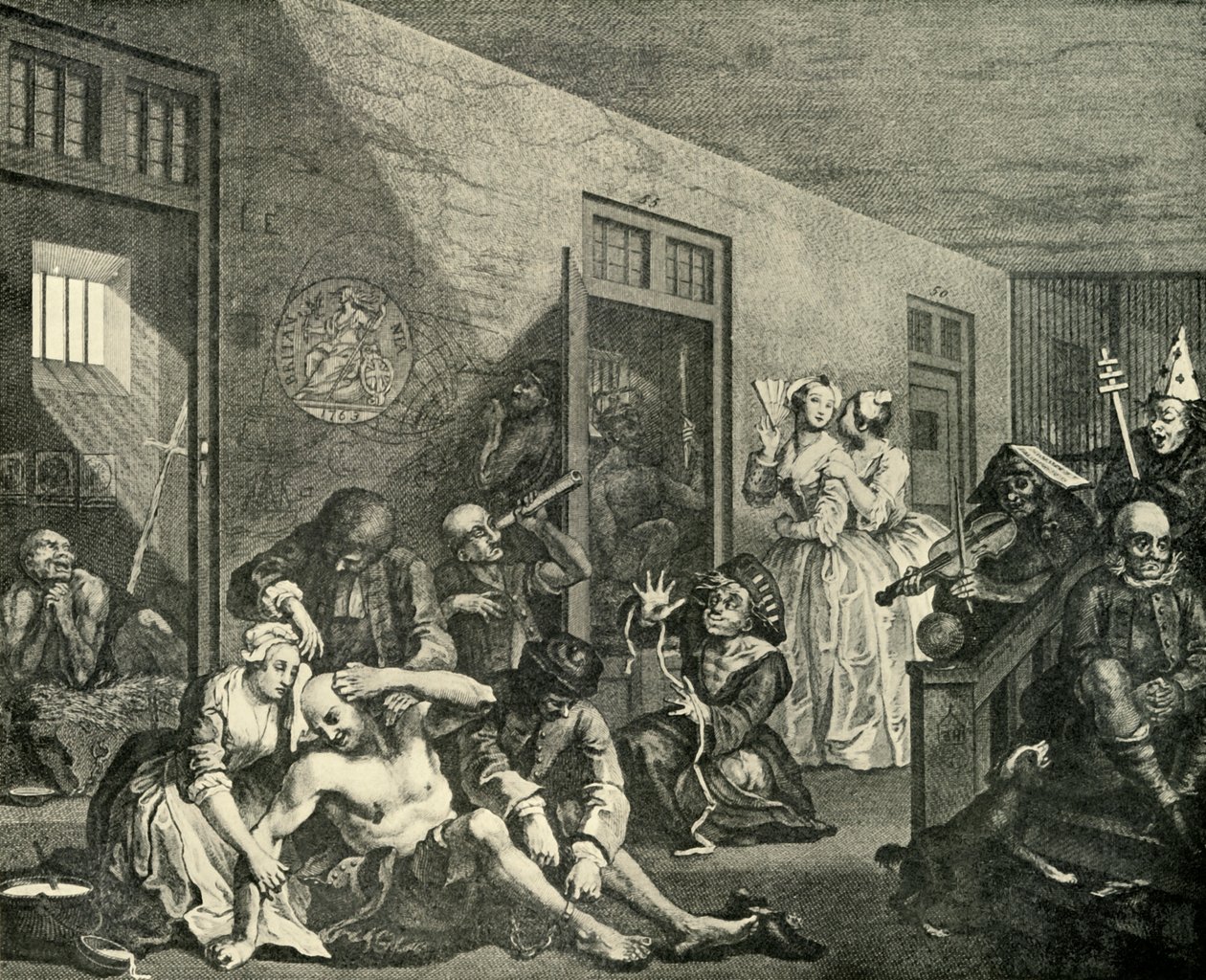 Treatment of the Insane by William Hogarth