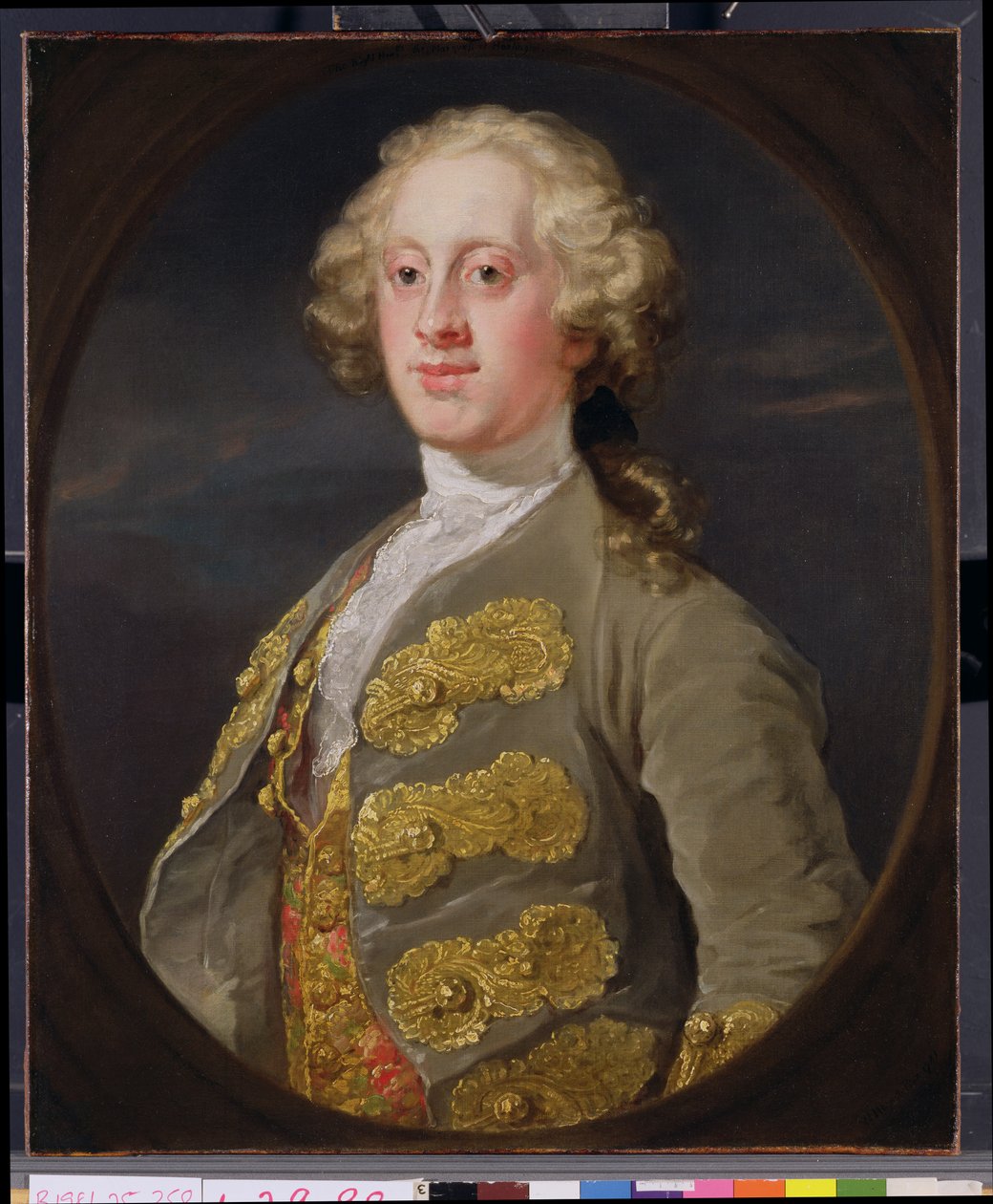 William Cavendish, Marquess of Hartington, Later 4th Duke of Devonshire by William Hogarth