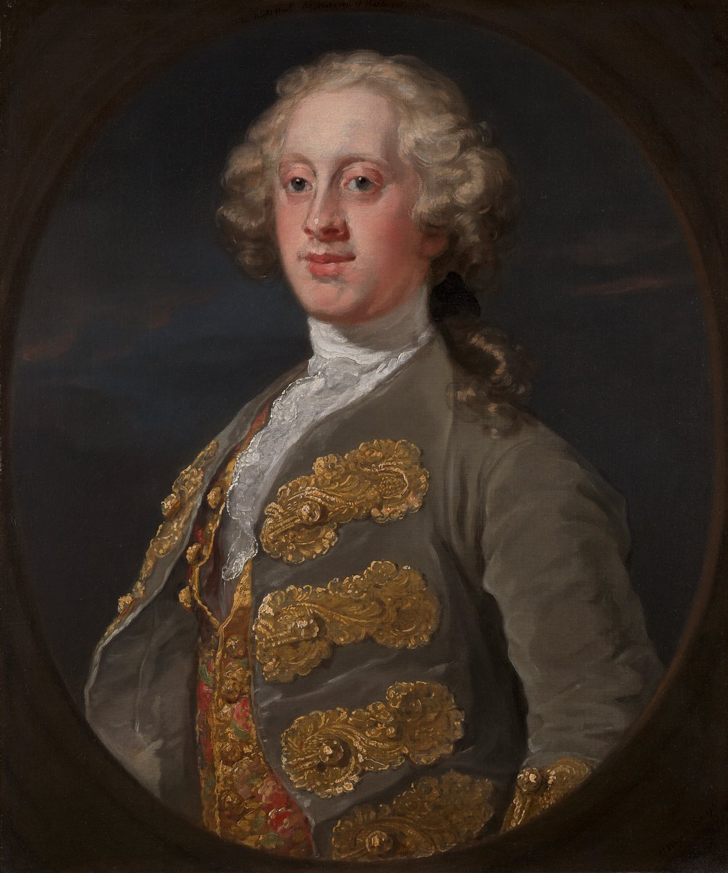 William Cavendish, Marquess of Hartington, Later fourth Duke of Devonshire by William Hogarth