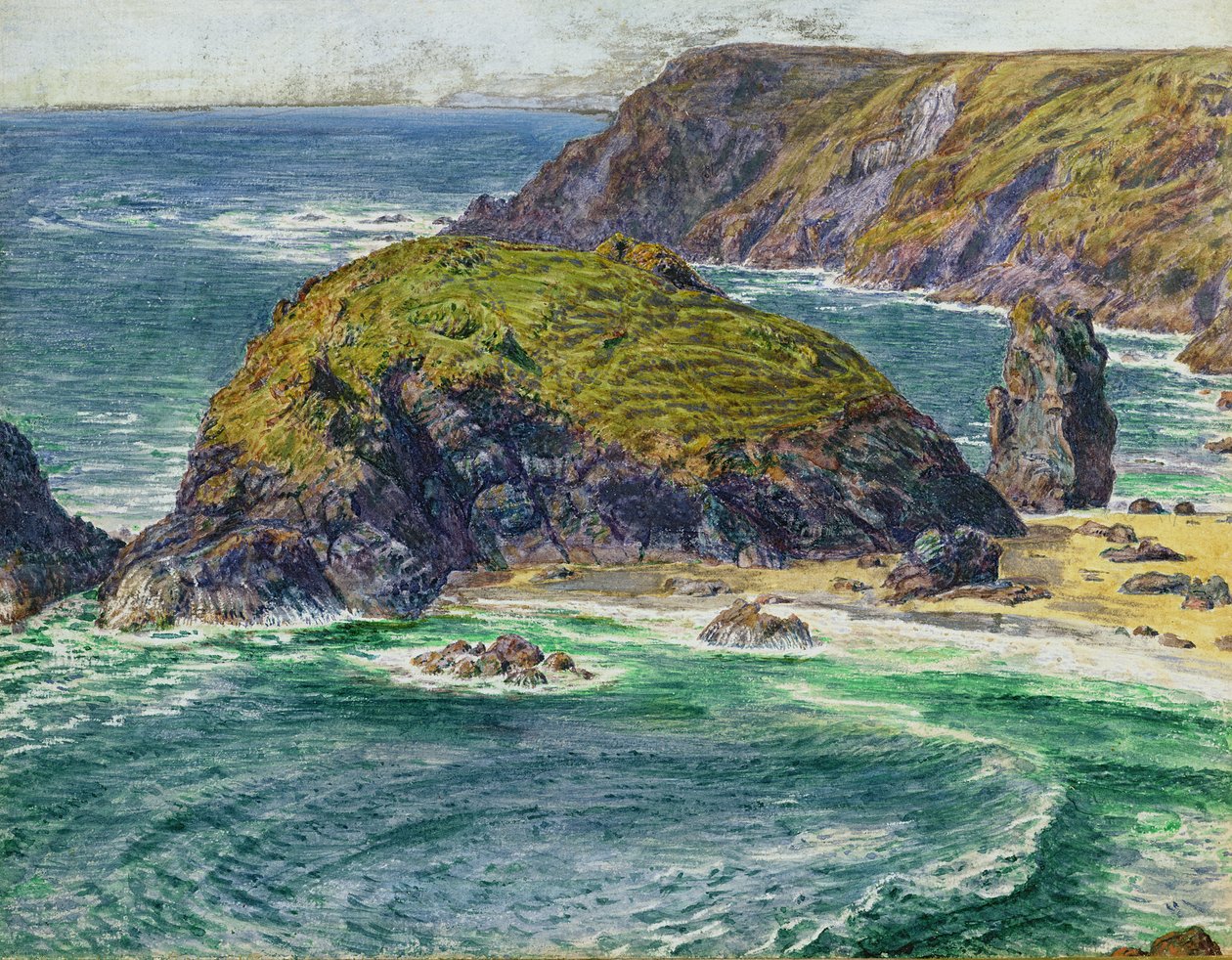 Asparagus Island by William Holman Hunt
