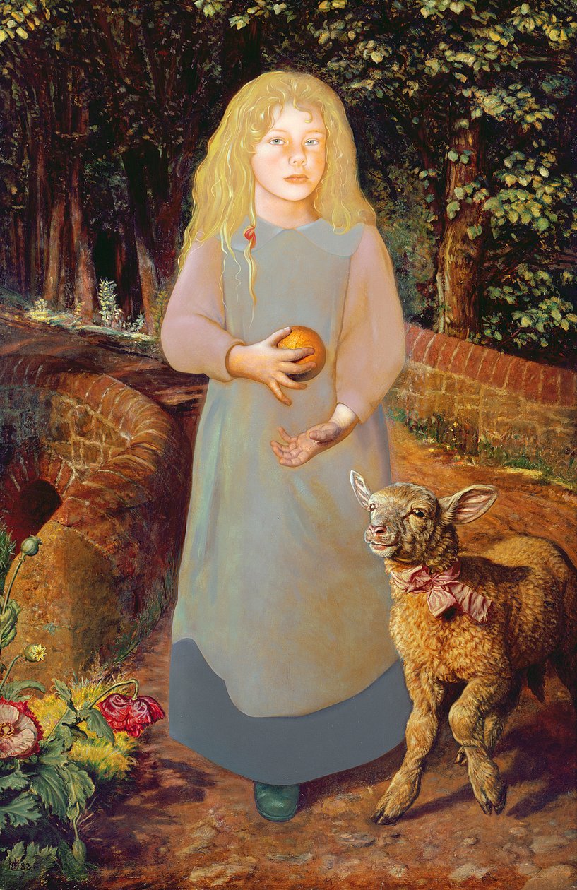 Miss Flamborough by William Holman Hunt