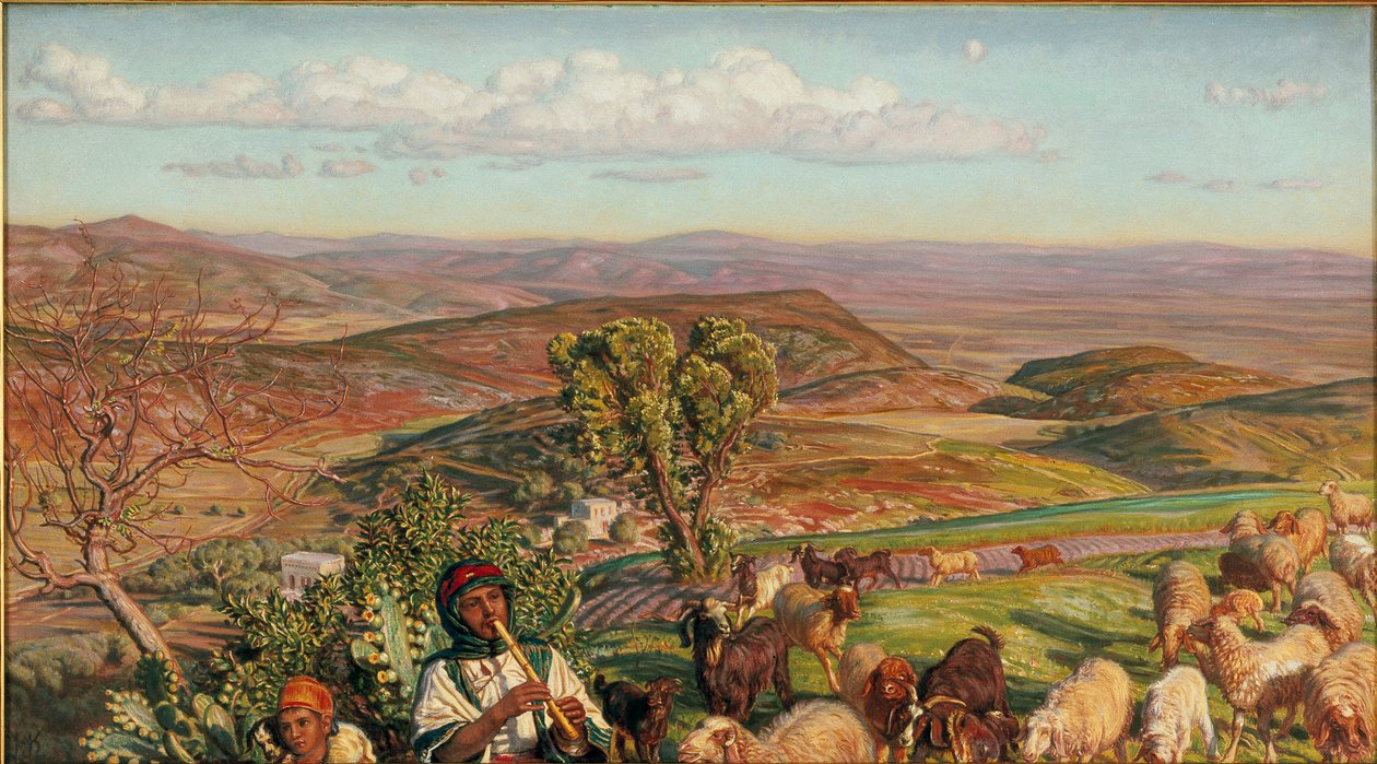 Plain of Esdraelon from the Heights above Nazareth by William Holman Hunt
