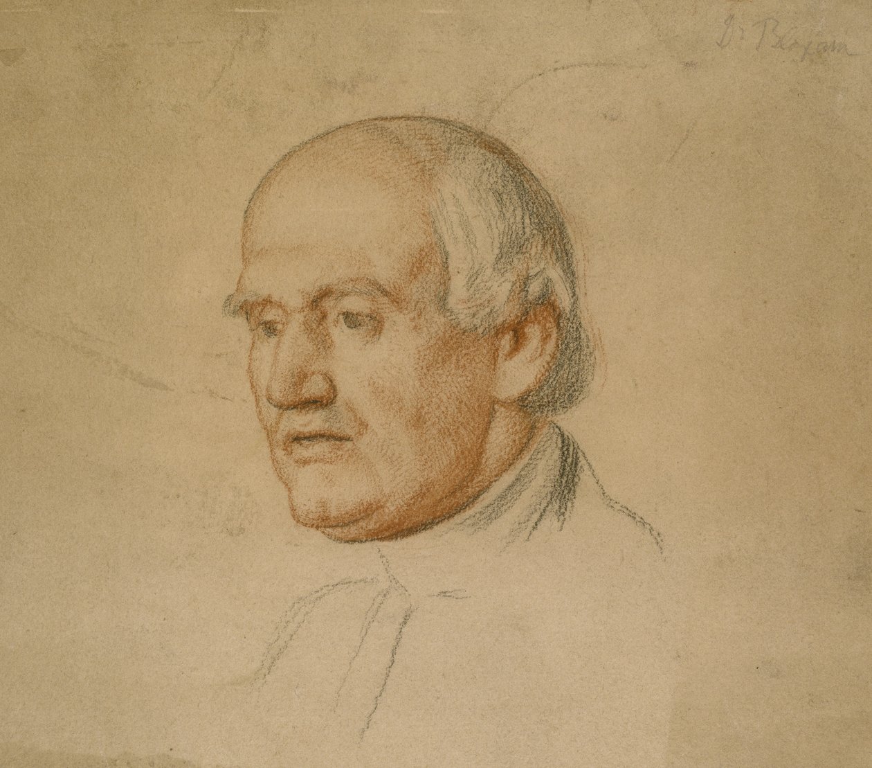 Portrait of Dr Bloxham by William Holman Hunt
