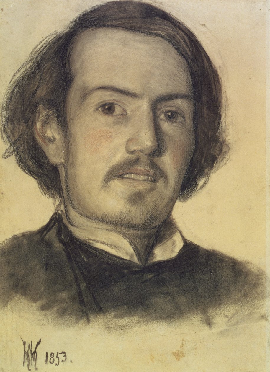 Portrait of Walter Howell Deverell by William Holman Hunt
