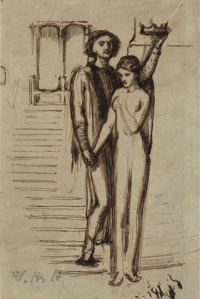 The Beggar Maid by William Holman Hunt
